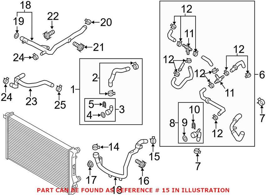 VW Hose Clamp (30×12) N91106101