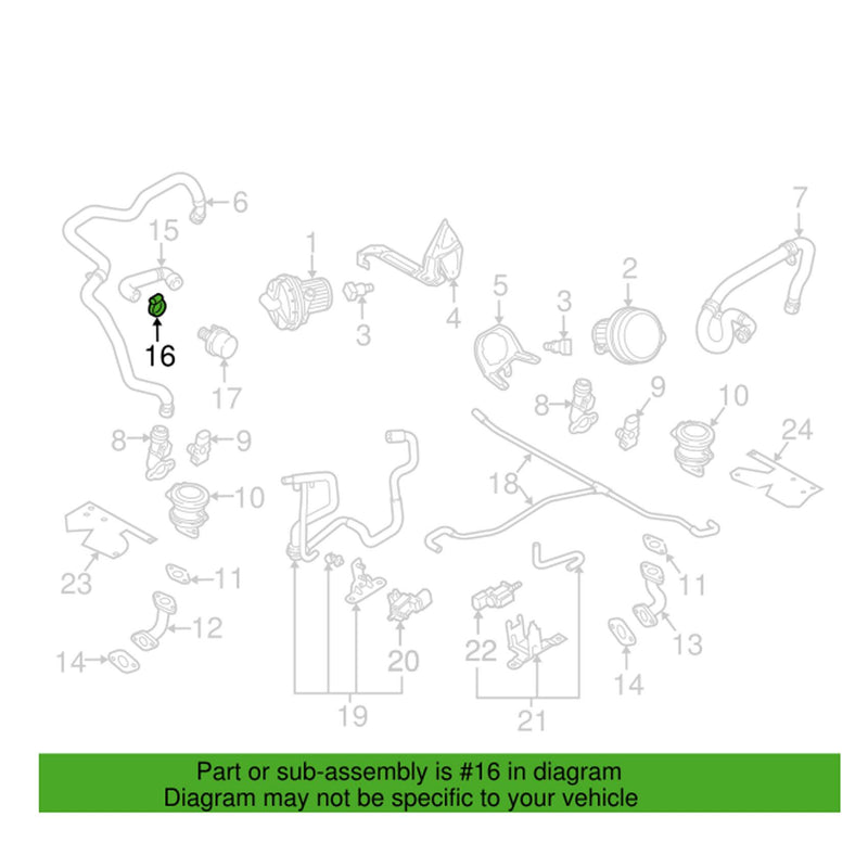 VW Hose Clamp (32.5x9x.5mm) N0245076