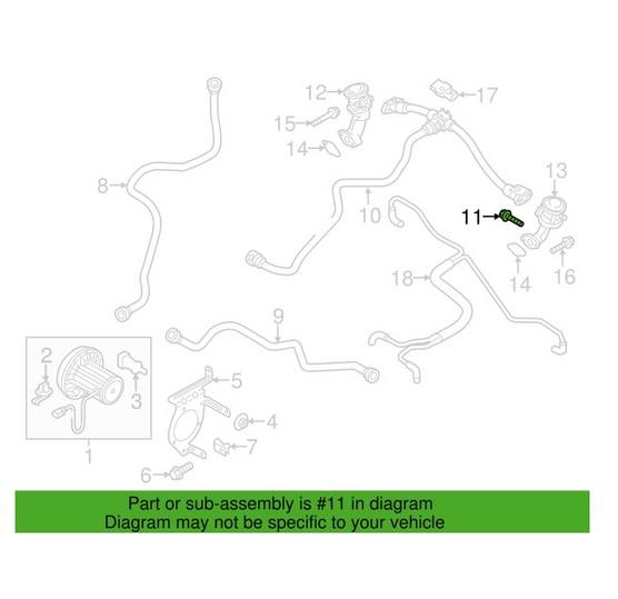 Genuine VW/Audi Clutch Release Bearing Bolt (M6x20) N10124306