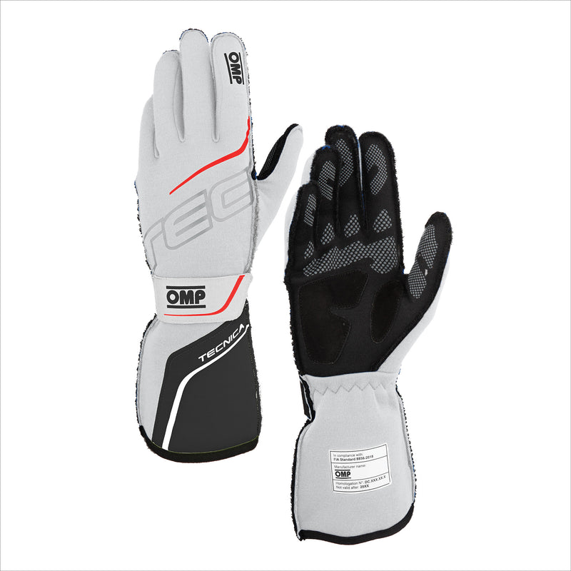 TECNICA GLOVES FIA 8856- 2018 WHITE / ANTHRACITE