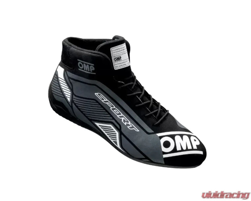 OMP SPORT SHOES FIA 8856 -2018 BLACK / WHITE SZ.