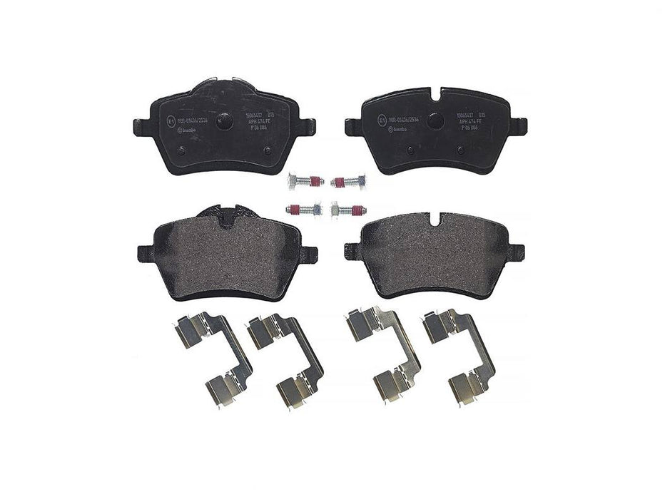 Mini Disc Brake Pad and Rotor Kit – Front and Rear (294mm/259mm) (Xtra) (Low-Met) 34116858652