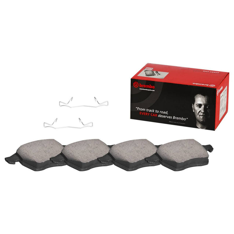 Audi Disc Brake Pad and Rotor Kit – Rear (245mm) (Ceramic) 8E0615601