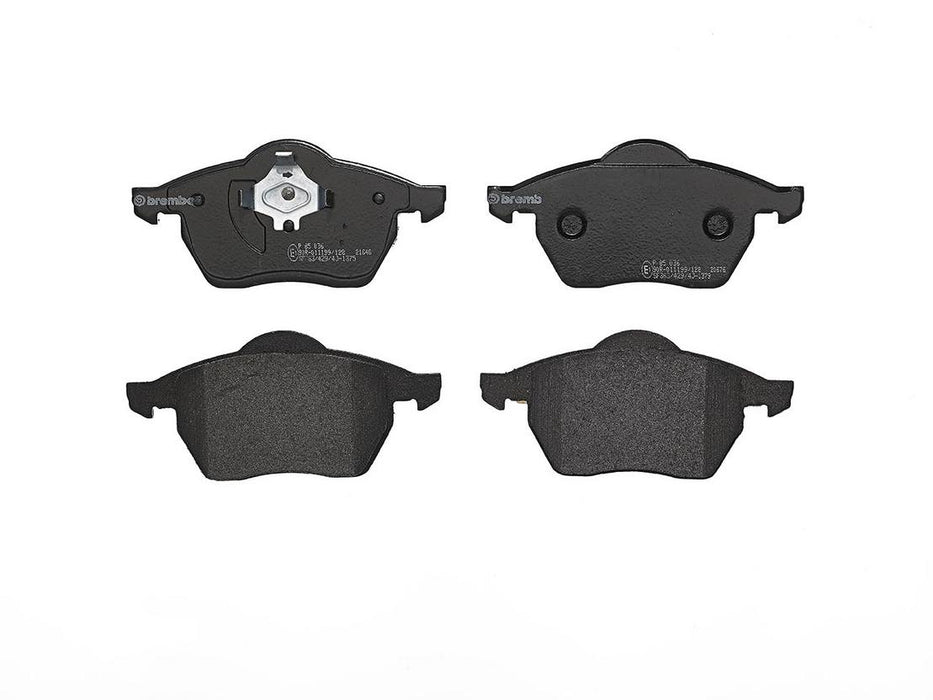 Volkswagen Disc Brake Pad and Rotor Kit – Front and Rear (282mm/245mm) (Low-Met) 8E0615301C