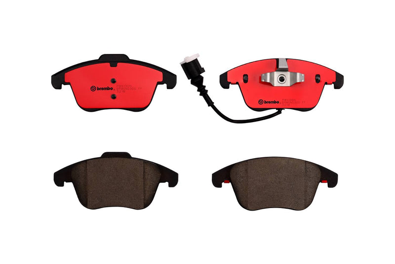 Volkswagen Disc Brake Pad and Rotor Kit – Front and Rear (312mm/282mm) (Ceramic) 5Q0615301F