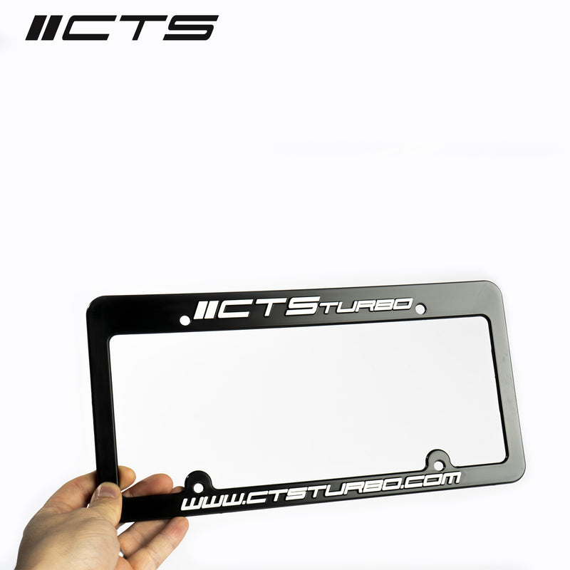 CTS Turbo license plate frame