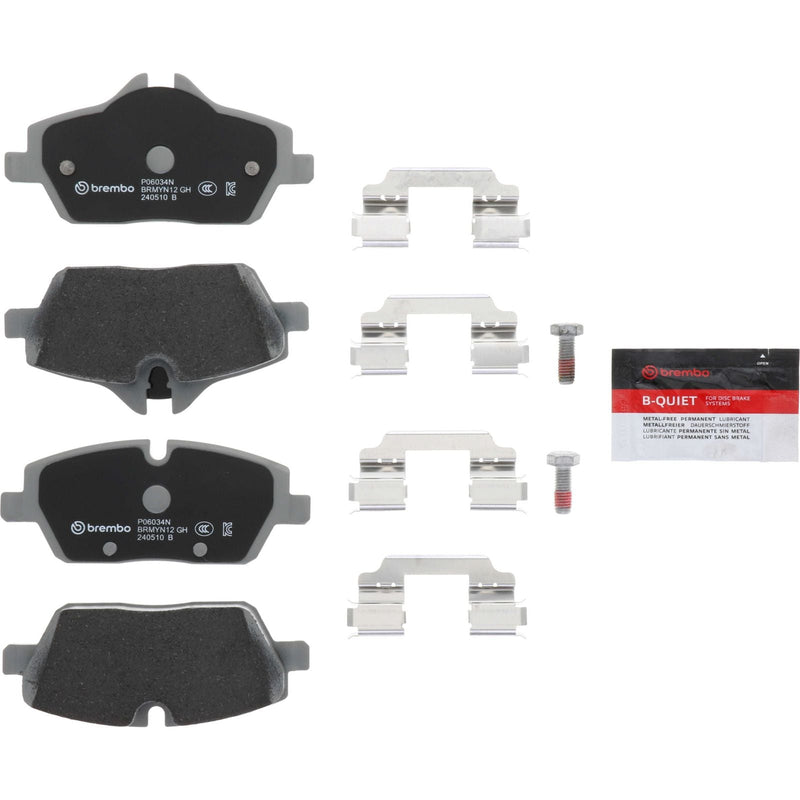 BREMBO Ceramic Front Disc Brake Pad Set - P06034N