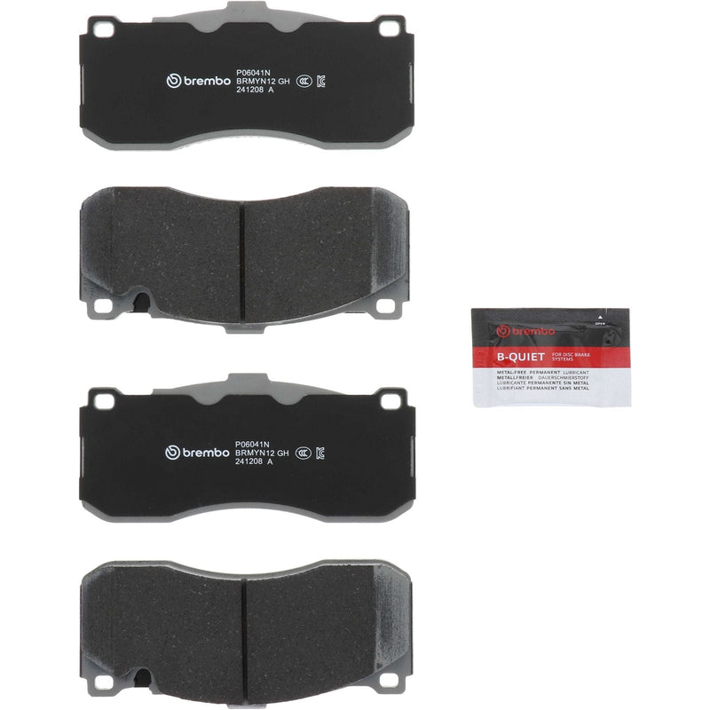 BREMBO Ceramic Front Disc Brake Pad Set - P06041N