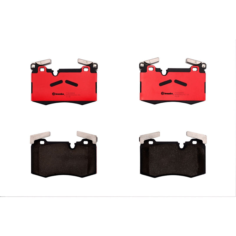 BREMBO Ceramic Front Disc Brake Pad Set - P06068N