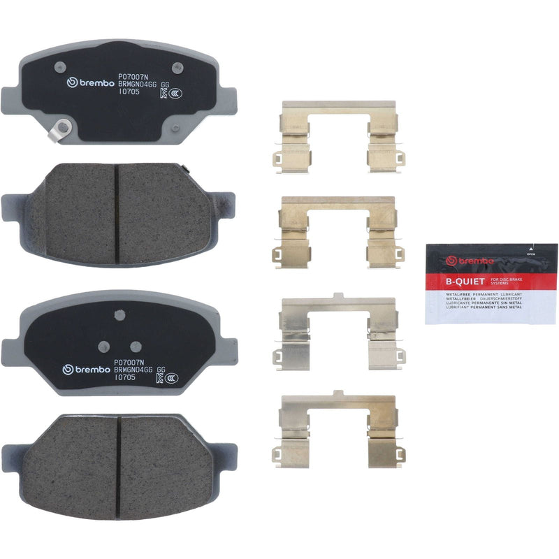 BREMBO Ceramic Front Disc Brake Pad Set - P07007N