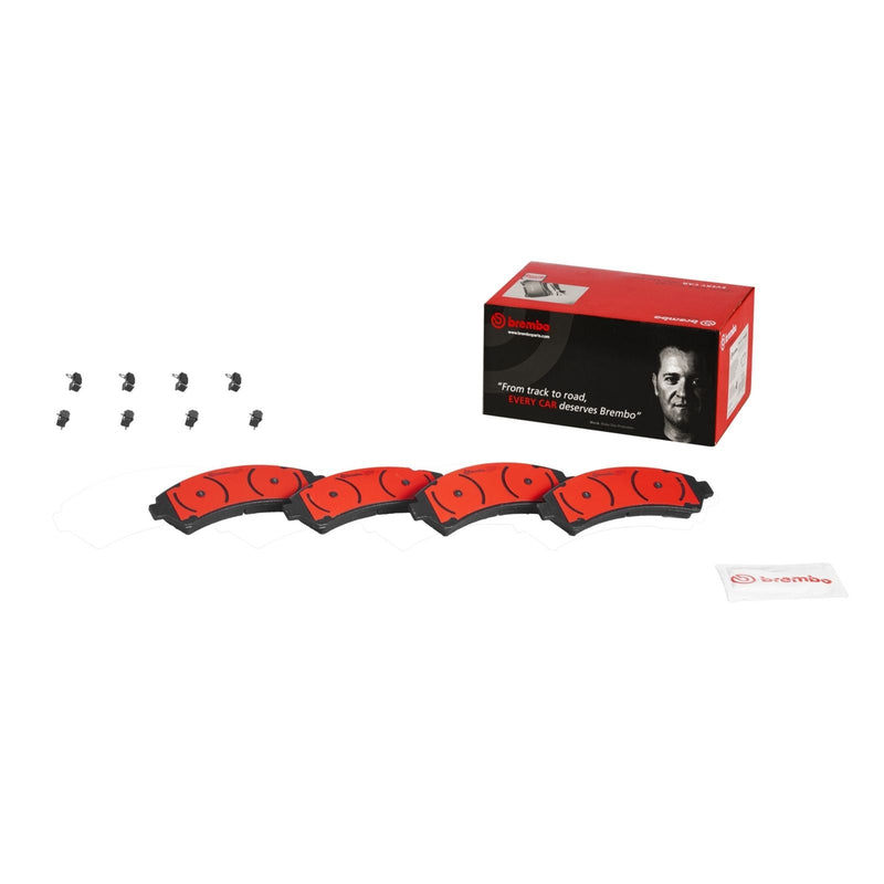 BREMBO Ceramic Front Disc Brake Pad Set - P10016N
