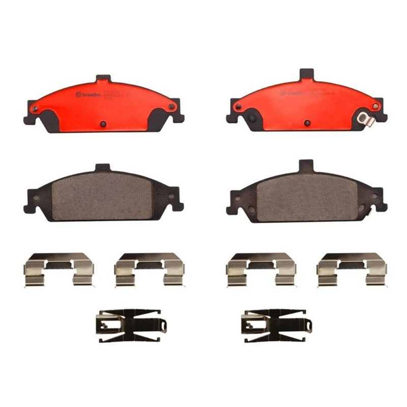 BREMBO Ceramic Front Disc Brake Pad Set - P10023N
