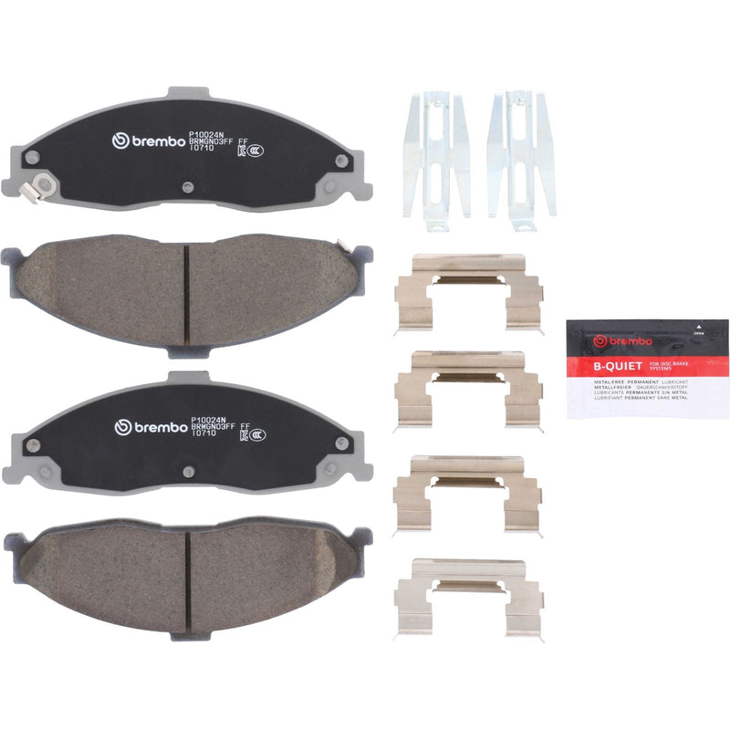 BREMBO Ceramic Front Disc Brake Pad Set - P10024N