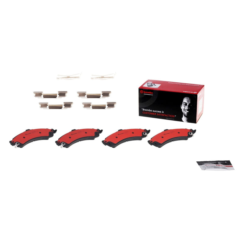 BREMBO Ceramic Front Disc Brake Pad Set - P10026N