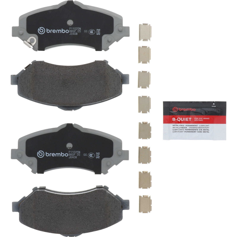 BREMBO Ceramic Front Disc Brake Pad Set - P11025N