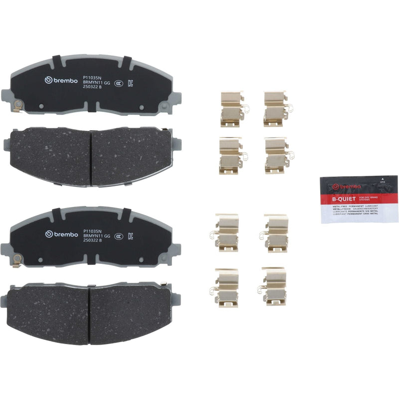 BREMBO Ceramic Front Disc Brake Pad Set - P11035N