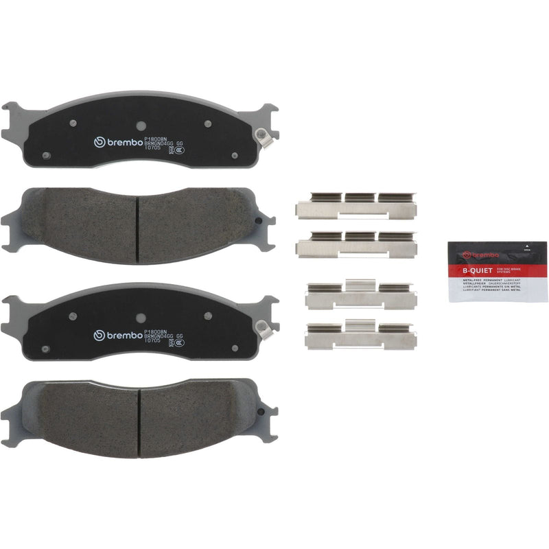 BREMBO Ceramic Front Disc Brake Pad Set - P18008N