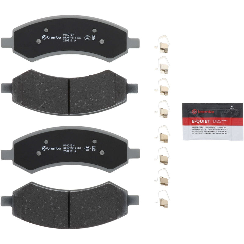 BREMBO Ceramic Front Disc Brake Pad Set - P18013N