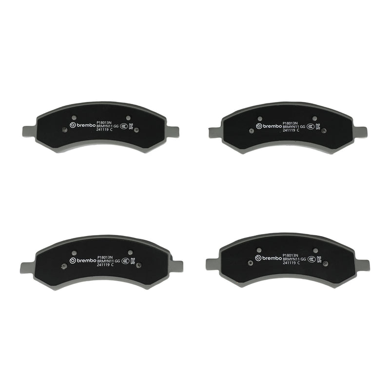 BREMBO Ceramic Front Disc Brake Pad Set - P18013N