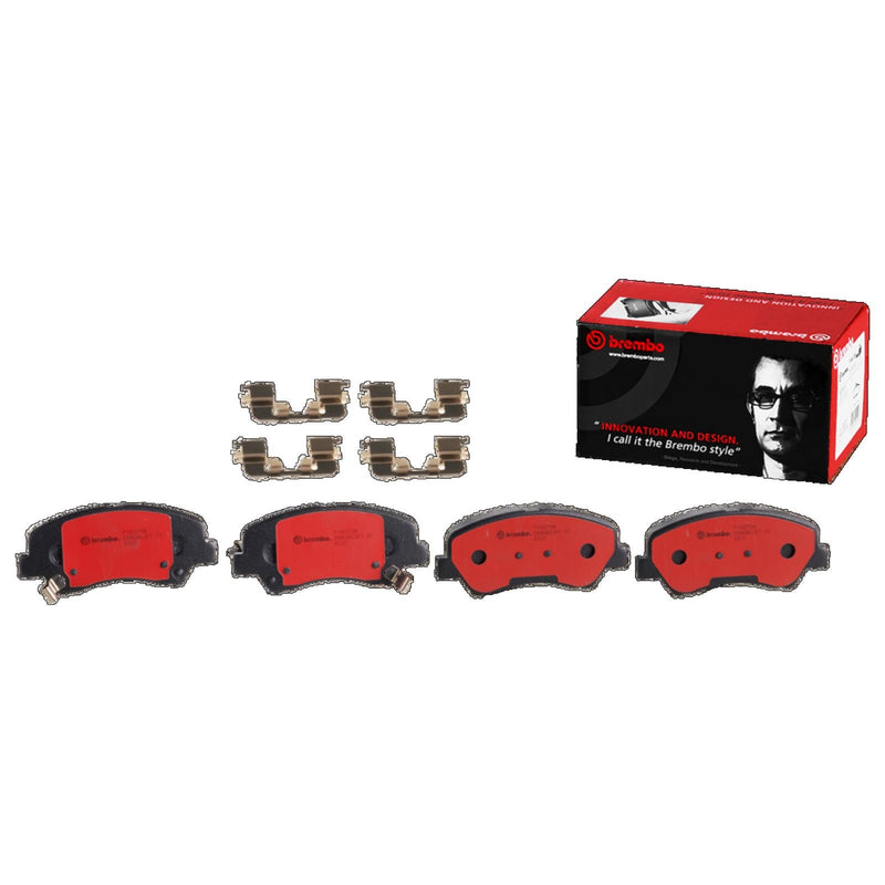 BREMBO Ceramic Front Disc Brake Pad Set - P18025N