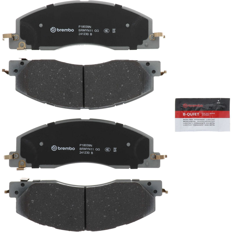 BREMBO Ceramic Front Disc Brake Pad Set - P18039N