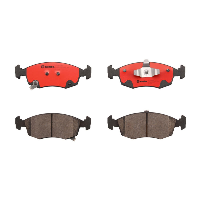 BREMBO Ceramic Front Disc Brake Pad Set - P23168N