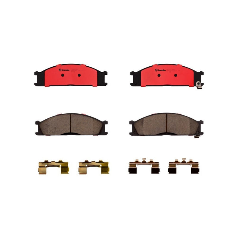 BREMBO Ceramic Front Disc Brake Pad Set - P24026N
