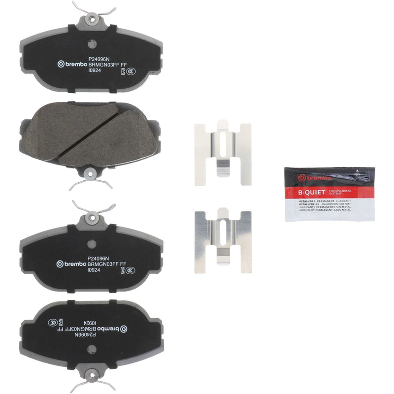 BREMBO Ceramic Front Disc Brake Pad Set - P24096N