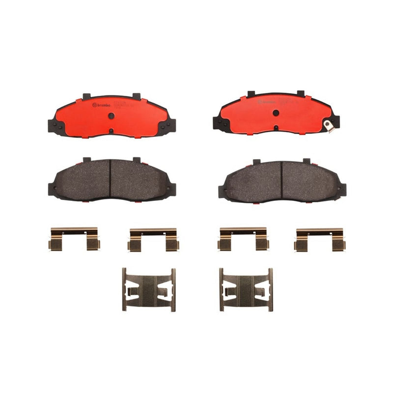 BREMBO Ceramic Front Disc Brake Pad Set - P24102N
