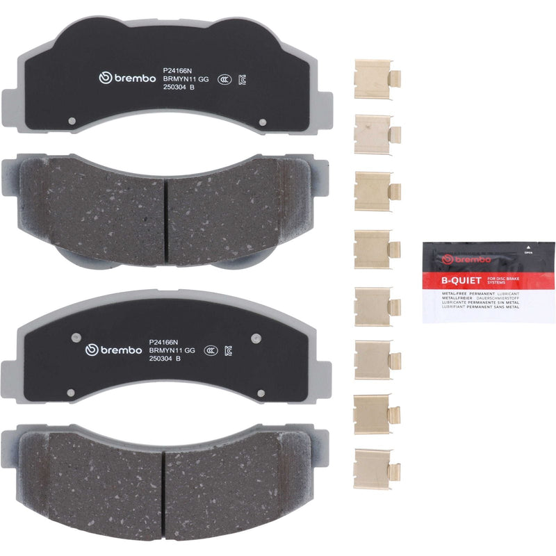 BREMBO Ceramic Front Disc Brake Pad Set - P24166N