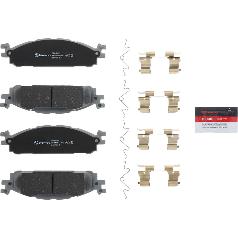 BREMBO Ceramic Front Disc Brake Pad Set - P24174N