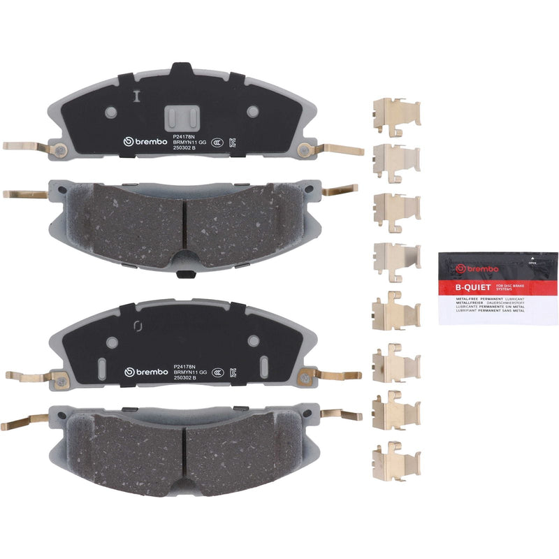 BREMBO Ceramic Front Disc Brake Pad Set - P24178N