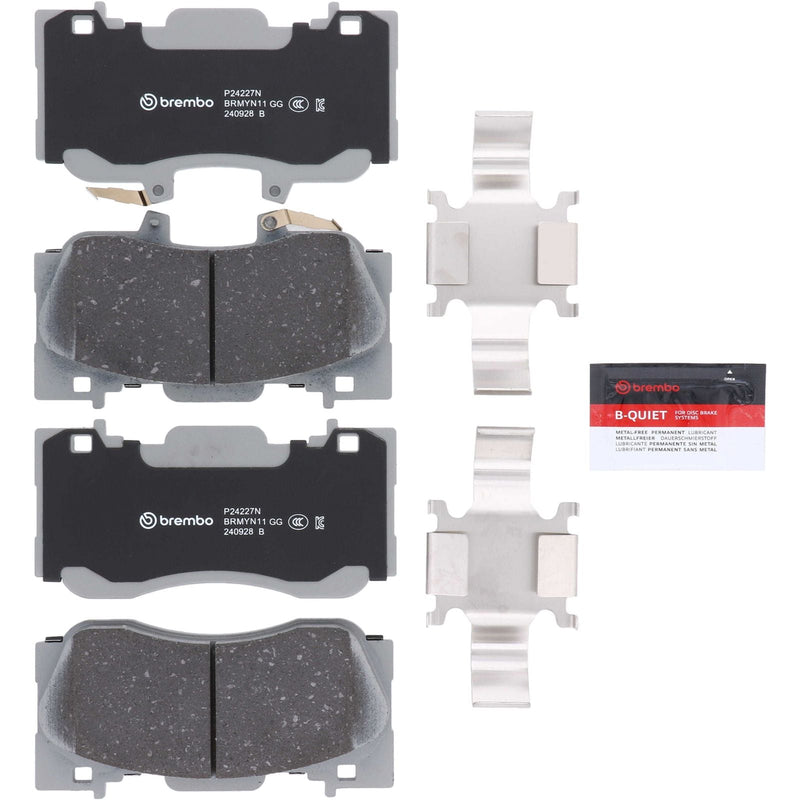 BREMBO Ceramic Front Disc Brake Pad Set - P24227N