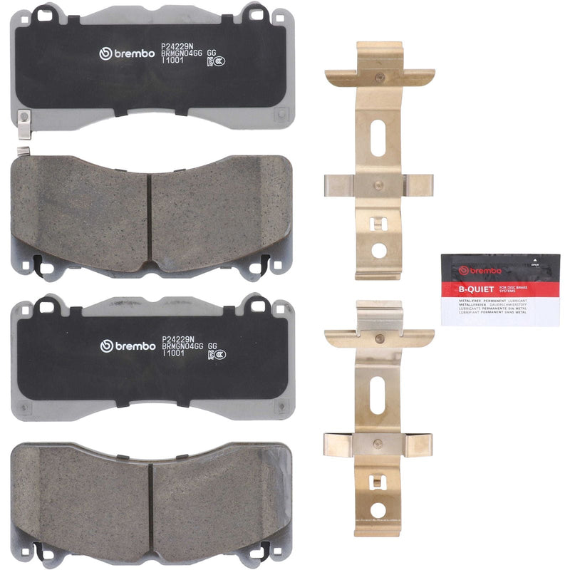 BREMBO Ceramic Front Disc Brake Pad Set - P24229N