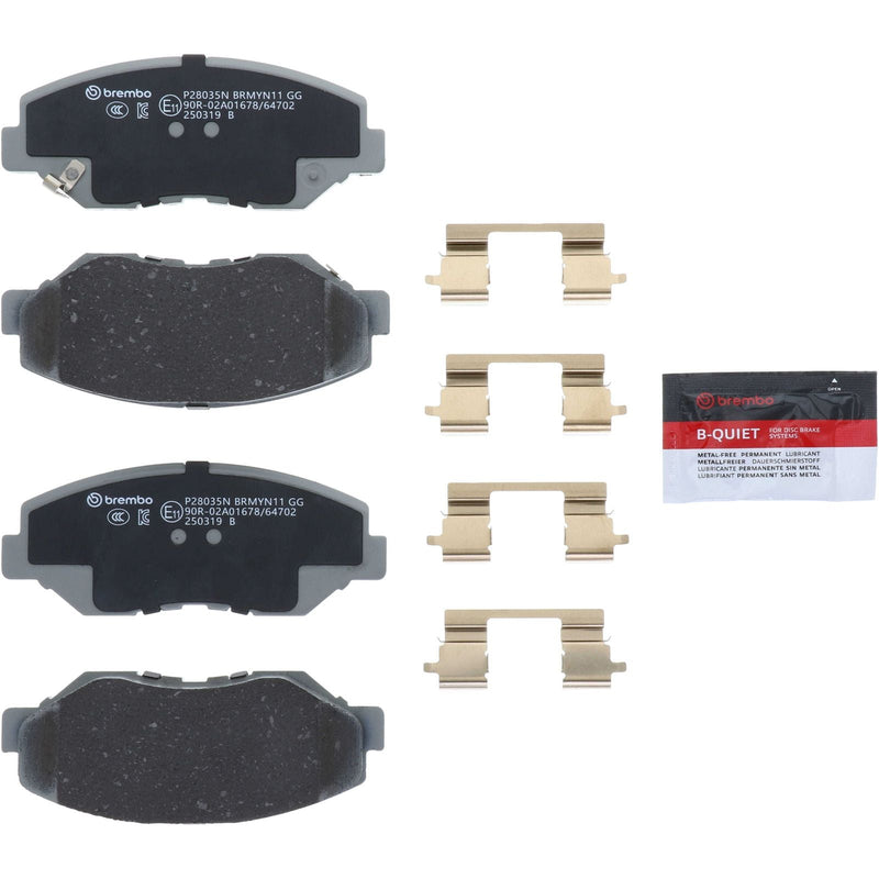 BREMBO Ceramic Front Disc Brake Pad Set - P28035N