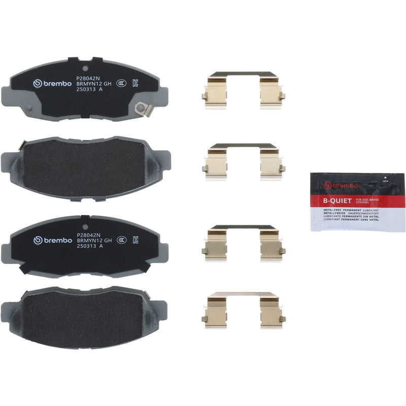 BREMBO Ceramic Front Disc Brake Pad Set - P28042N
