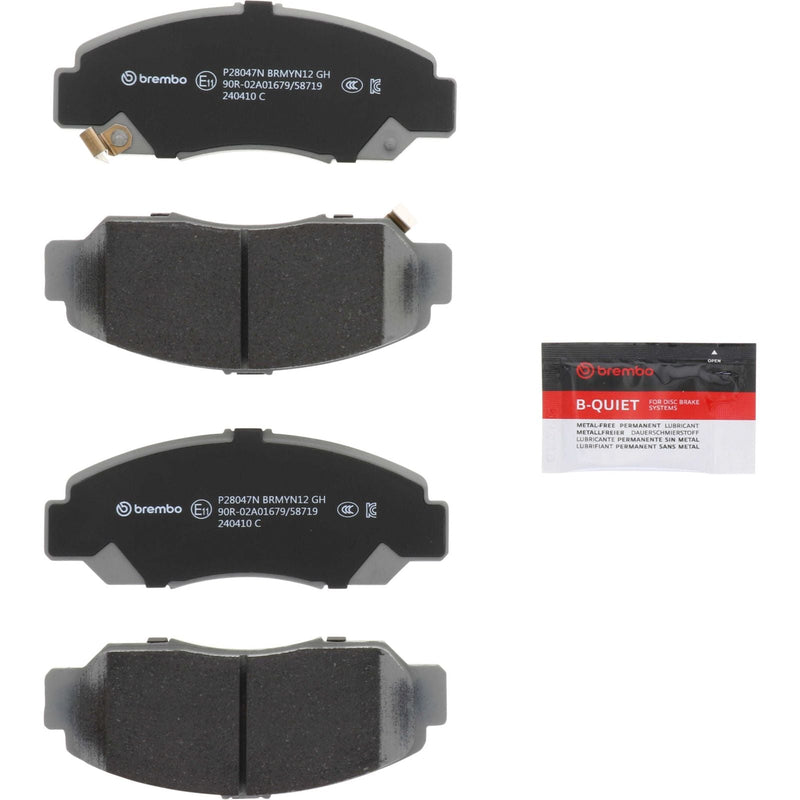 BREMBO Ceramic Front Disc Brake Pad Set - P28047N
