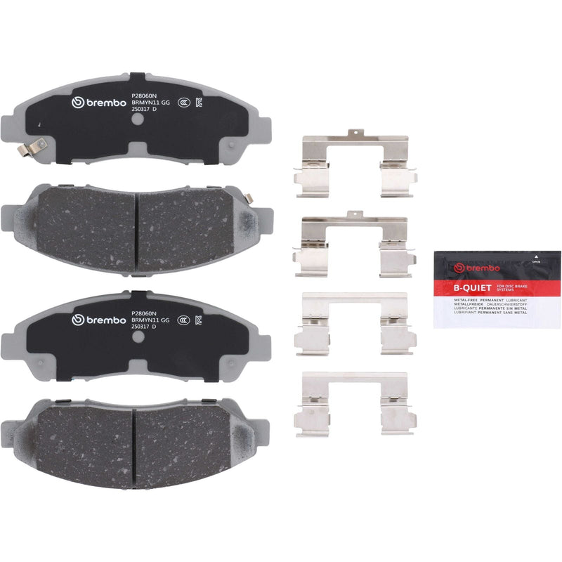 BREMBO Ceramic Front Disc Brake Pad Set - P28060N
