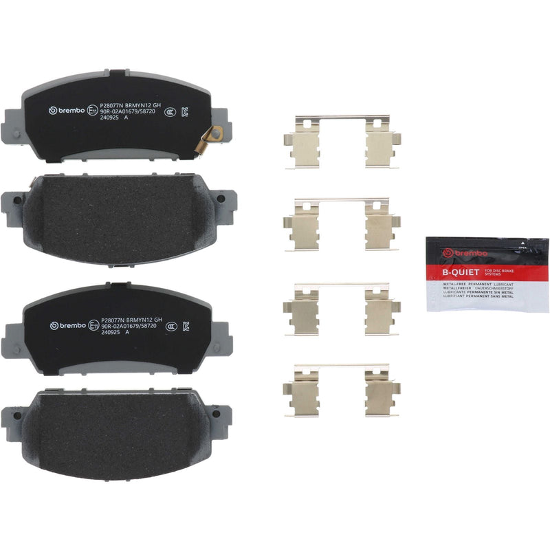 BREMBO Ceramic Front Disc Brake Pad Set - P28077N