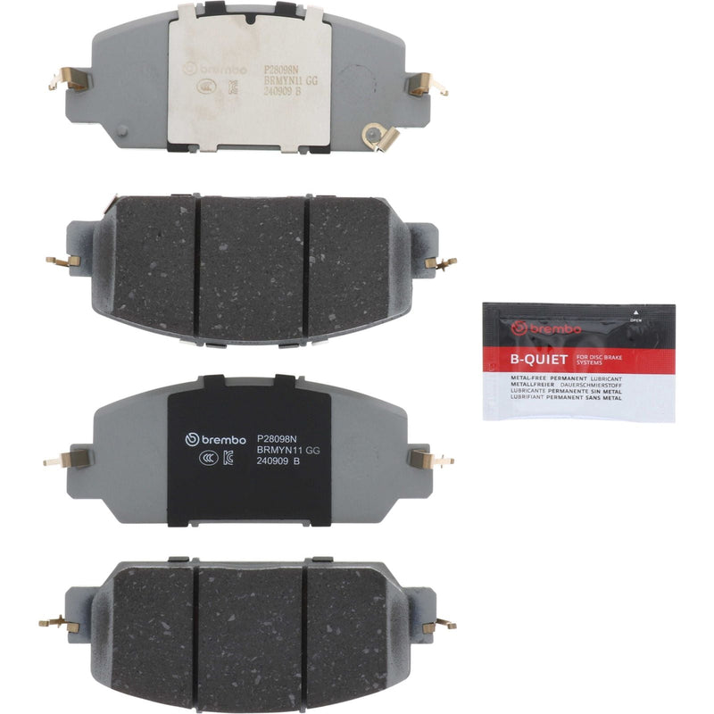 BREMBO Ceramic Front Disc Brake Pad Set - P28098N