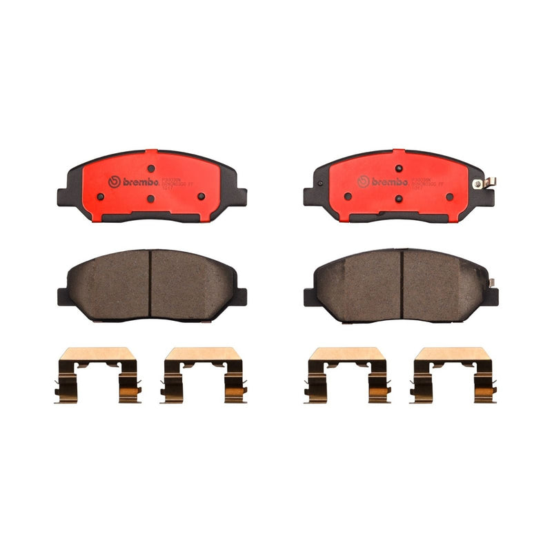 BREMBO Ceramic Front Disc Brake Pad Set - P30036N