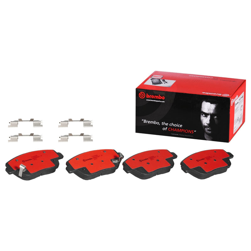 BREMBO Ceramic Front Disc Brake Pad Set - P30066N