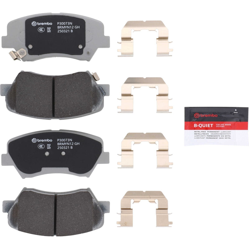 BREMBO Ceramic Front Disc Brake Pad Set - P30073N