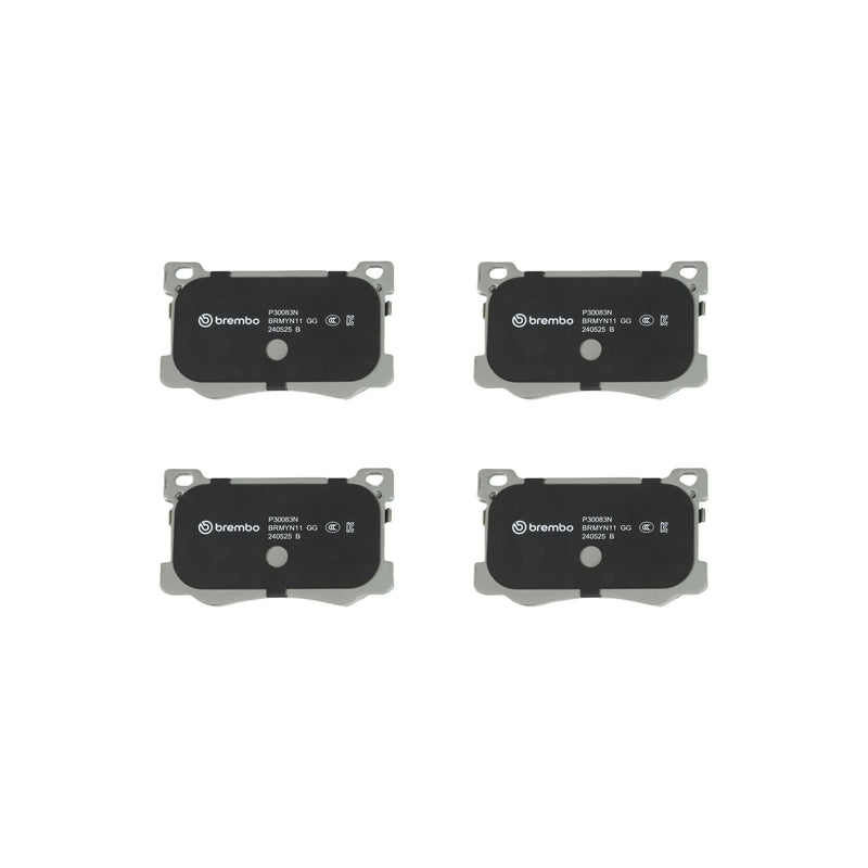 BREMBO Ceramic Front Disc Brake Pad Set - P30083N