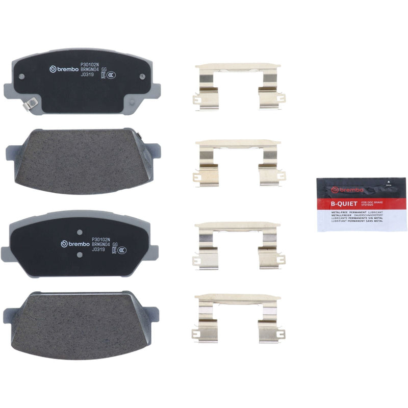 BREMBO Ceramic Front Disc Brake Pad Set - P30102N