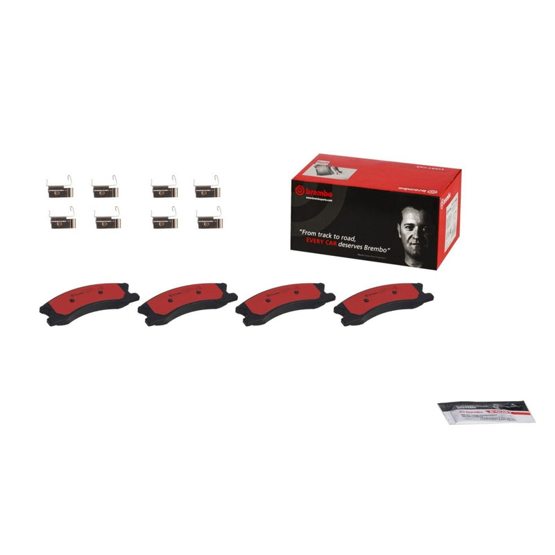 BREMBO Ceramic Front Disc Brake Pad Set - P37008N