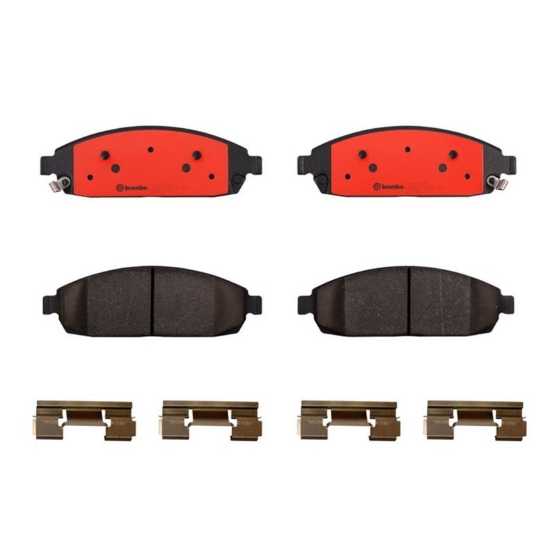 BREMBO Ceramic Front Disc Brake Pad Set - P37010N