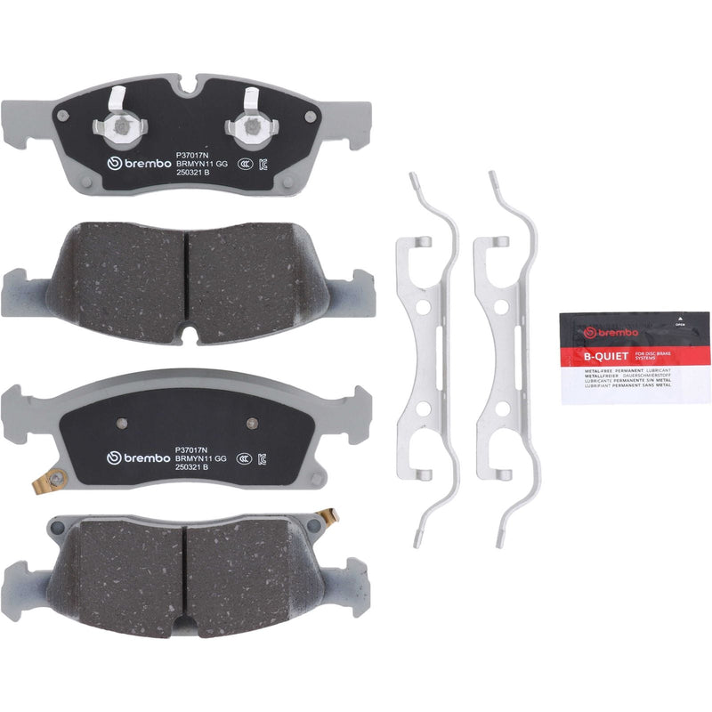 BREMBO Ceramic Front Disc Brake Pad Set - P37017N