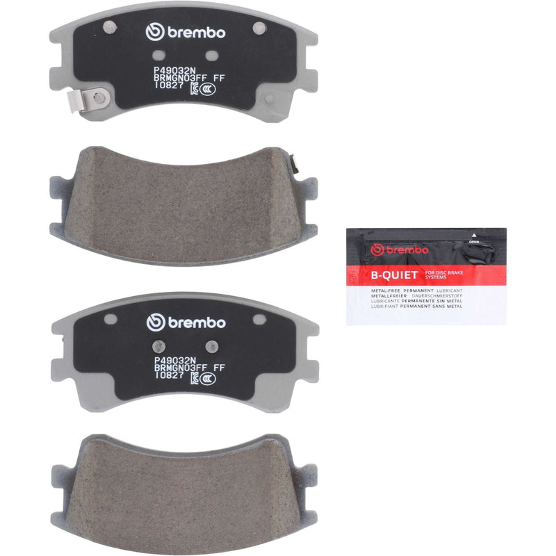 BREMBO Ceramic Front Disc Brake Pad Set - P49032N