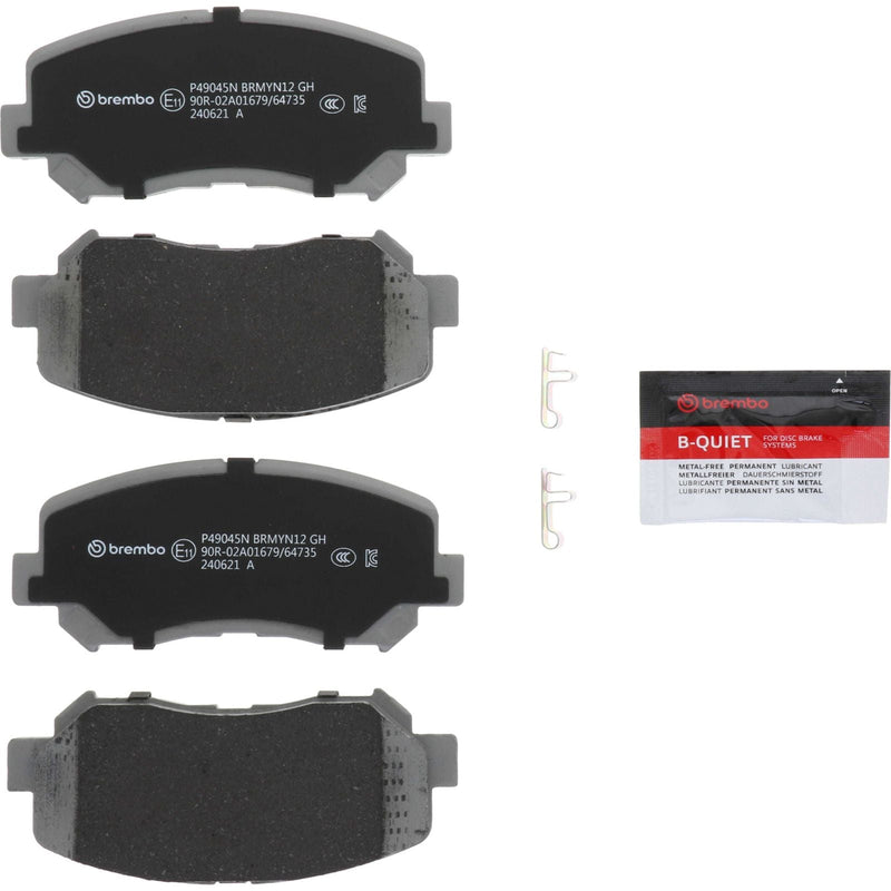 BREMBO Ceramic Front Disc Brake Pad Set - P49045N